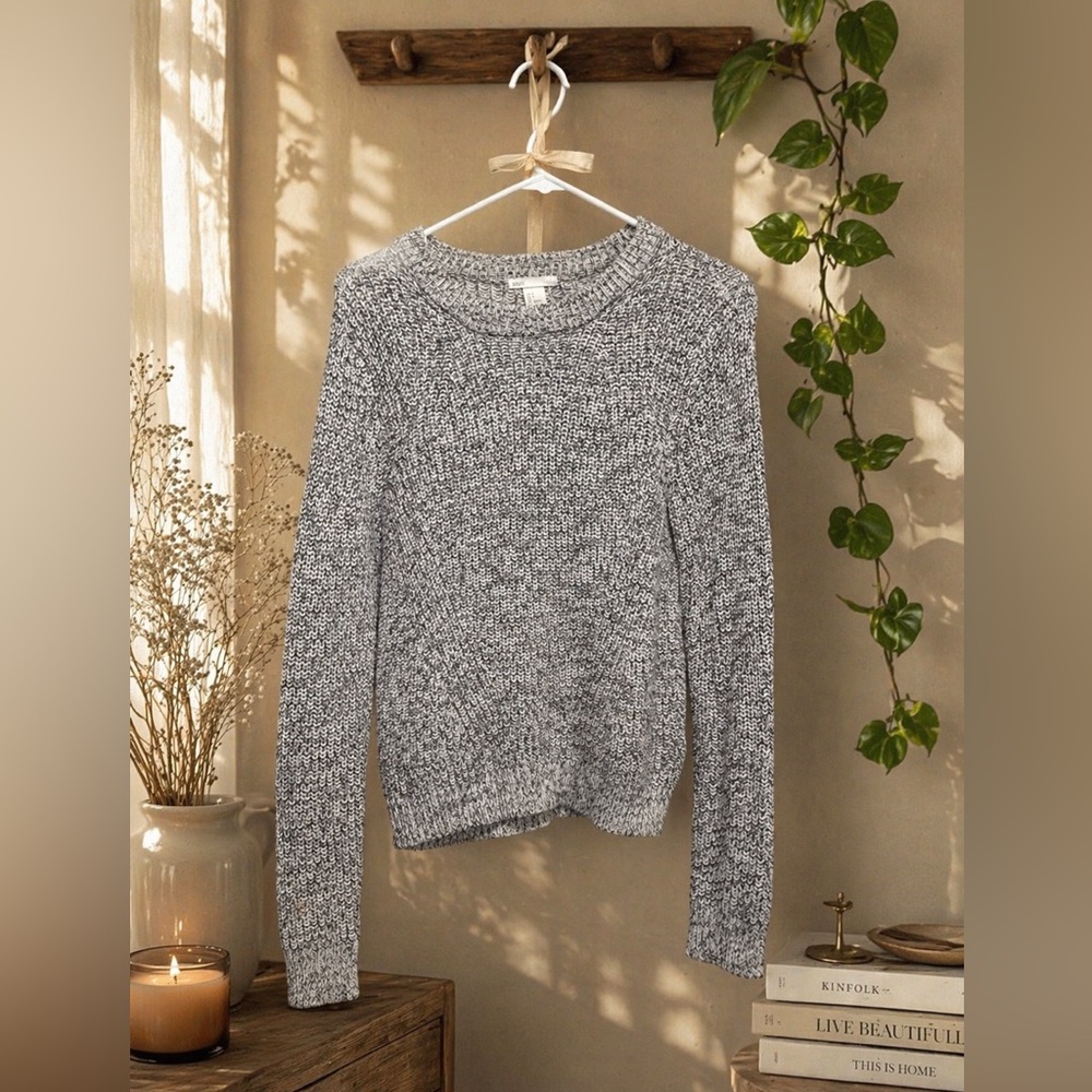H&M light gray Long sleeve sweater